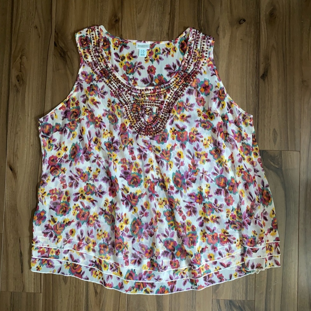 Plus Size Motherhood Maternity Polyester Tank Top